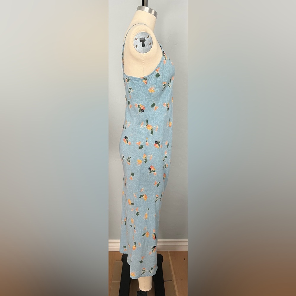 O’NEILL Izzy Floral Dot Print Midi Dress - Size Medium - Picture 5 of 13